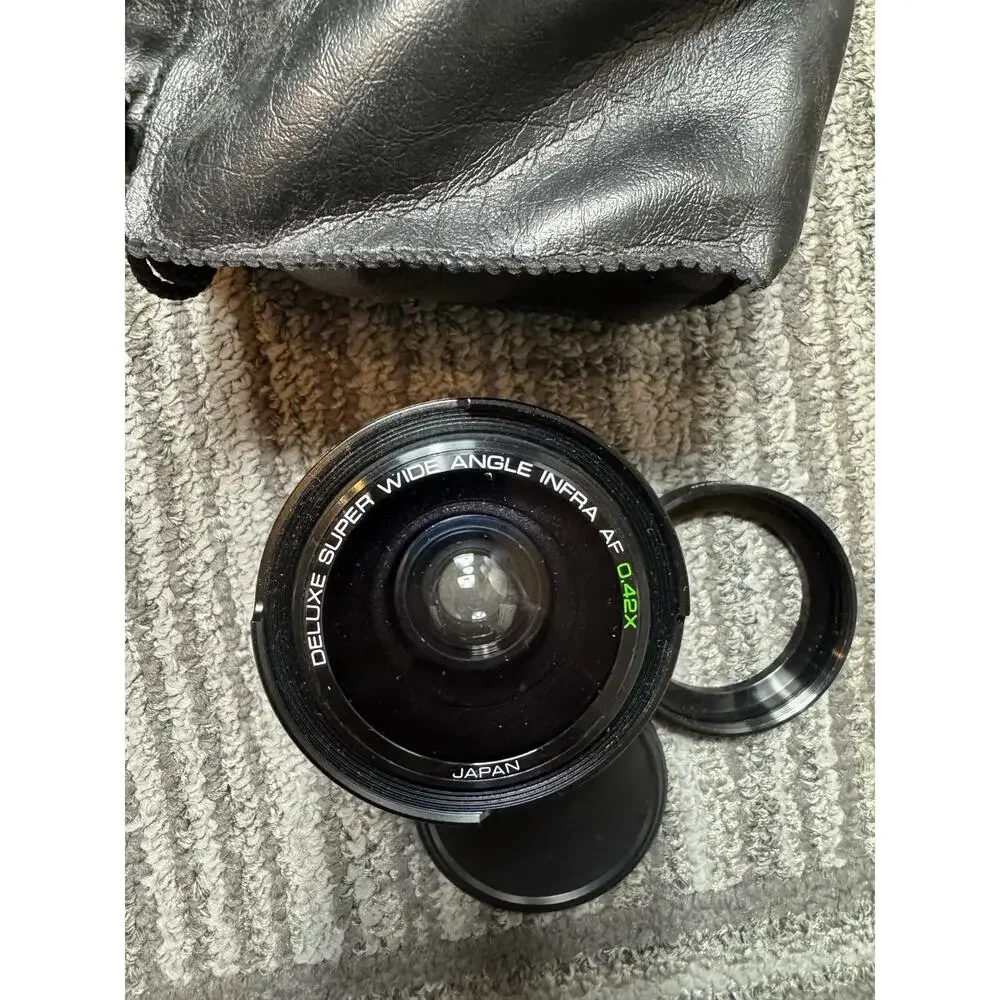 Kepcor Deluxe Super Wide Angle 0.42x Semi-Fisheye Lens Macro Conversion Lens